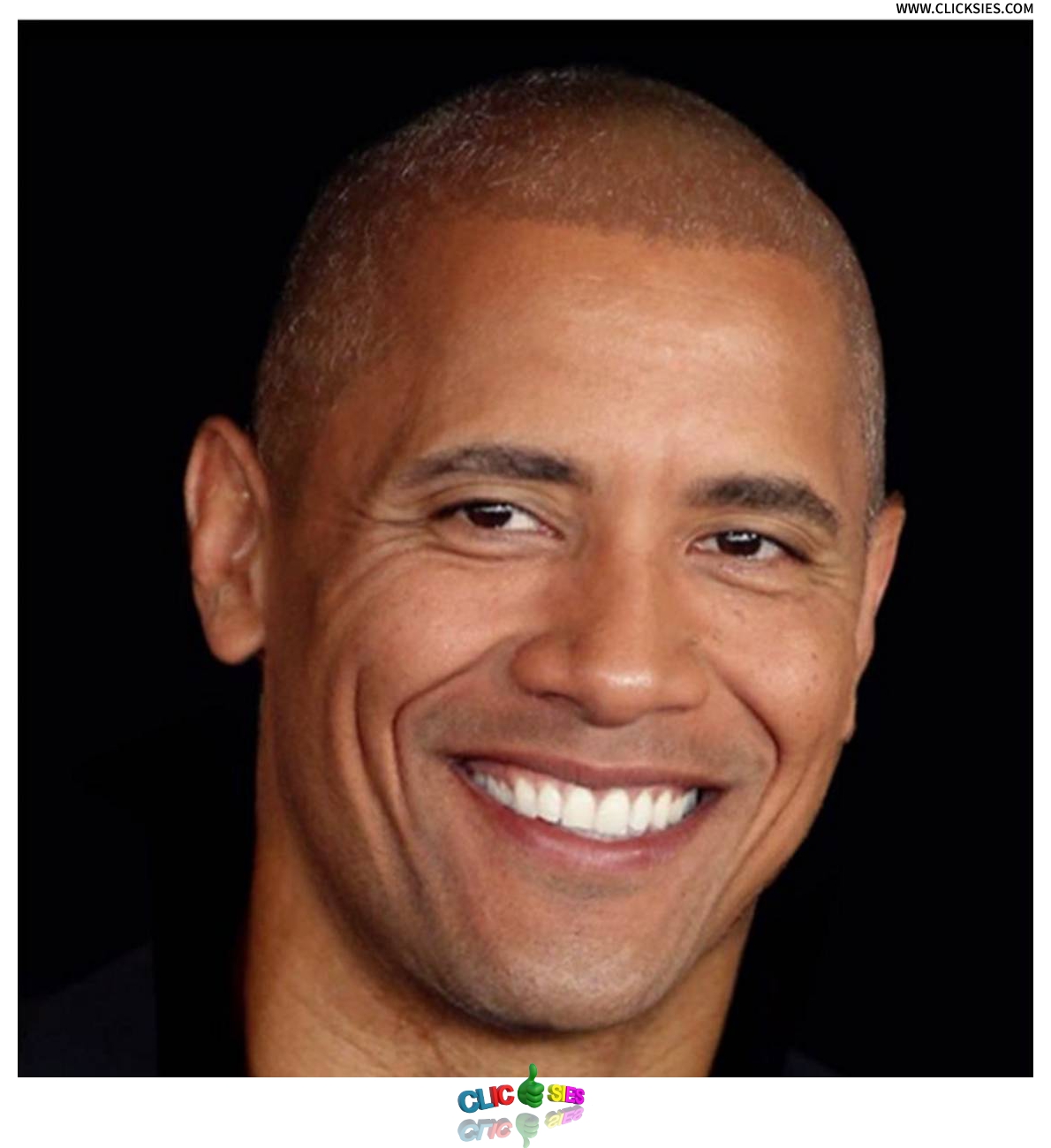 Height of Photoshop-The Rock Obama - www.clicksies.com
